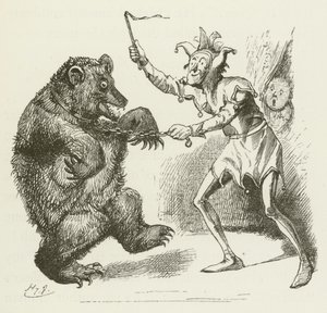 Illustration för Sylvie och Bruno av Lewis Carroll av Harry Furniss