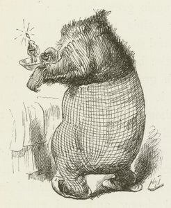 Illustration för Sylvie och Bruno av Lewis Carroll av Harry Furniss