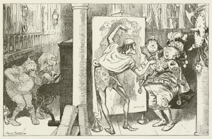 Illustration för Sylvie och Bruno av Lewis Carroll av Harry Furniss