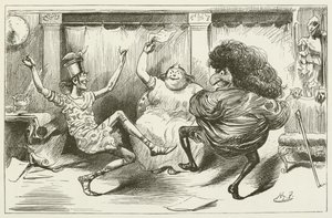 Illustration för Sylvie och Bruno av Lewis Carroll av Harry Furniss