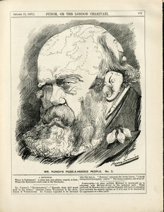 Illustration av Harry Furniss (1854-1925) i Punch av Harry Furniss