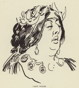 Lady Wilde av Harry Furniss