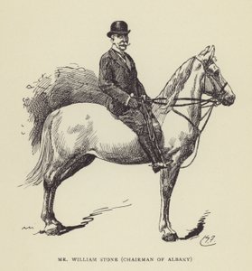 Mr William Stone, ordförande i Albany av Harry Furniss