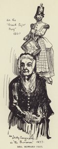 Mrs Howard Paul av Harry Furniss