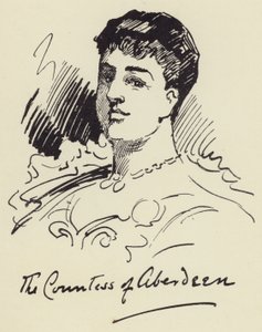 Grevinnan av Aberdeen av Harry Furniss