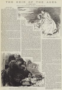Tidernas arvtagare, av James Payn av Harry Furniss