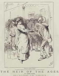 Tidernas arvinge, av James Payn av Harry Furniss