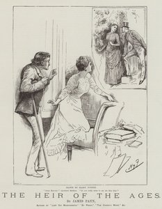 Tidernas arvinge, av James Payn av Harry Furniss