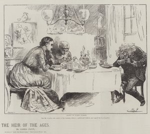 Tidernas arvtagare, av James Payn av Harry Furniss