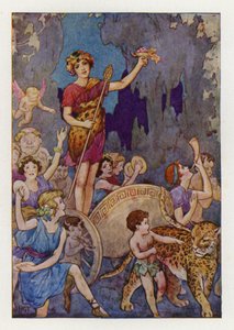 Bacchus (färglitografi)