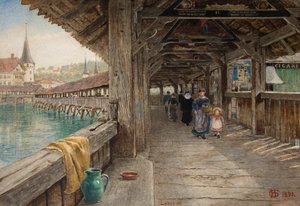 Kapellbron, Lucerne av Harry Goodwin