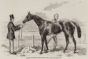 Gamester, vinnaren av St Leger av Harry Hall