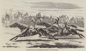 Det avgörande loppet för Cesarewitch Stakes, 1857