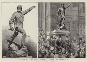 Staty av den sene general Earle, i Liverpool av Harry Hamilton Johnston