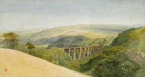 Ivy Bridge, ca 1850 (akvarell på papper)