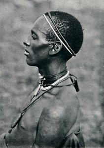En Hima från Mpororo, Ekvatorialafrika, väster om Victoria Nyanza, 1912 av Harry Johnston