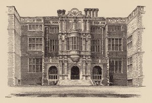 Bramshill, Hampshire (färg litho) av Harry Percy Clifford