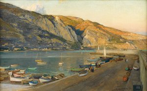 Hamnen i Menton, Cote d