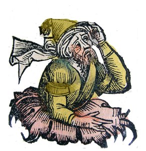Porträtt av Parmenide d