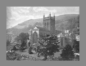 Priory Church, Great Malvern, c1900 av Harvey Barton