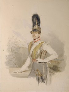 Porträtt av greve Valentin Grigoryevich Stroganov 1801-1833, före 1832