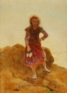 En musselsamlare, av Hector Caffieri