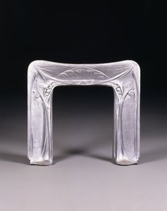 En eldstad, ca 1904 (gjutjärn) av Hector Guimard