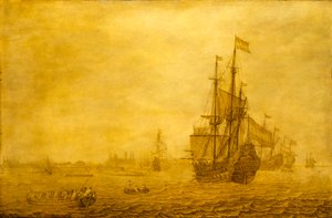 Nederländska fartyget Eendracht av Heerman Witmont