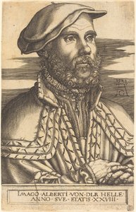 Albert van der Helle, 1538. av Heinrich Aldegrever