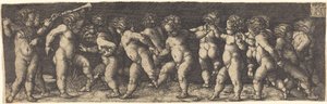 Dansande barn av Heinrich Aldegrever