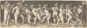 Dansande barn av Heinrich Aldegrever