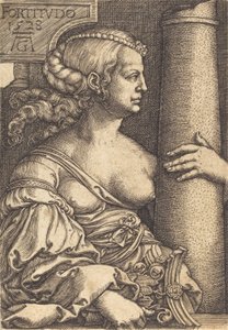 Fortitude, 1528. av Heinrich Aldegrever