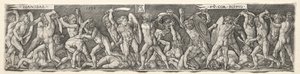 Hannibal Fighting Scipio av Heinrich Aldegrever