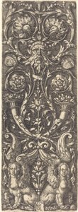 Höga frukter med ornament, 1552. av Heinrich Aldegrever