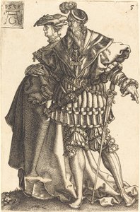Stora bröllopsdansare av Heinrich Aldegrever