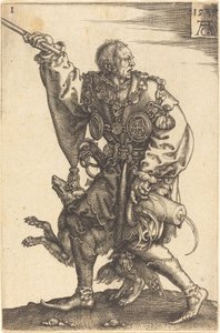 Stora bröllopsdansare, 1538. av Heinrich Aldegrever