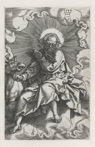 Luke Fyra evangelister (serietitel) av Heinrich Aldegrever