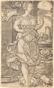 Luna. av Heinrich Aldegrever