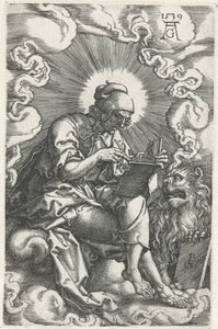 Marcus Fyra evangelister (serietitel) av Heinrich Aldegrever