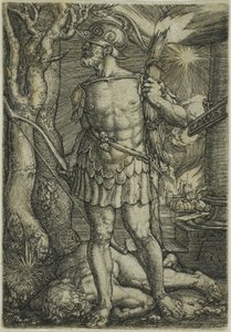 Mars av Heinrich Aldegrever