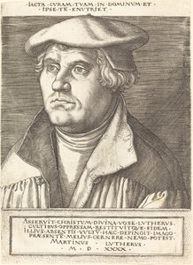Martin Luther av Heinrich Aldegrever