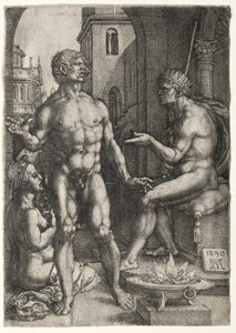 Mucius Saevola, 1530 av Heinrich Aldegrever