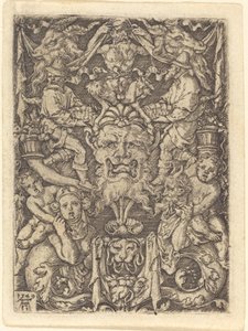 Prydnad med mask, 1549. av Heinrich Aldegrever