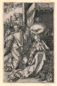 Bebådelsen av Heinrich Aldegrever