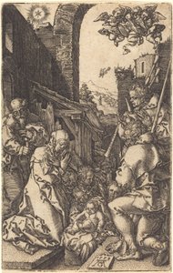 Födelsekyrkan, 1553. av Heinrich Aldegrever