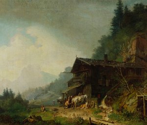 En smedja i de bayerska alperna