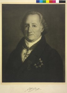 Johann Wolfgang von Goethe av Heinrich Christoph Kolbe