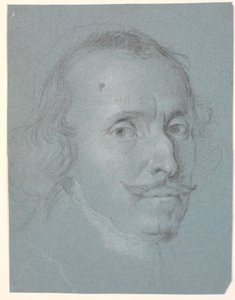 Manligt porträtthuvud av Heinrich Dittmers