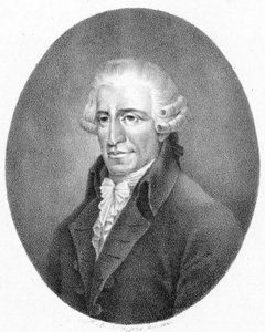 Avbildad person:  Joseph Haydn