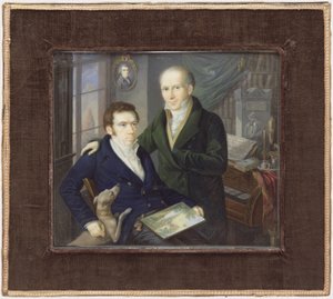 Joseph och Karl August von Klein av Heinrich Franz Schalck
